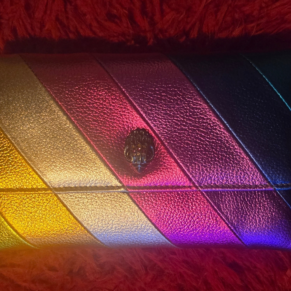Colorful Metallic Women's Clutch
